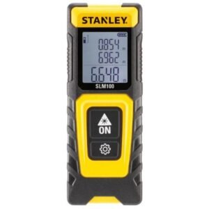 Telemetru laser Stanley STHT77100-0 SLM100 — max 30 m, precizie profesională