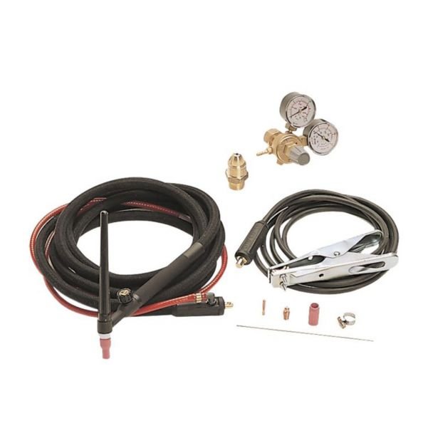 Telwin 802491 Kit sudură TIG - Invertor TIG/MMA multifuncțional - Set complet cu accesorii și torță - Perfect pentru oțel inox, aluminiu și reparații auto - Eficiență ridicată...