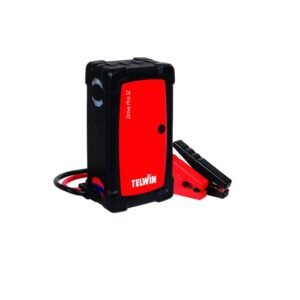 Telwin DRIVEPRO12 | Sursă alimentare și pornire de urgență 12V | Baterie litiu 12V 12000mAh | 2 x USB cu pornire rapidă și protecții inteligente | Compactă și portabilă pentru...