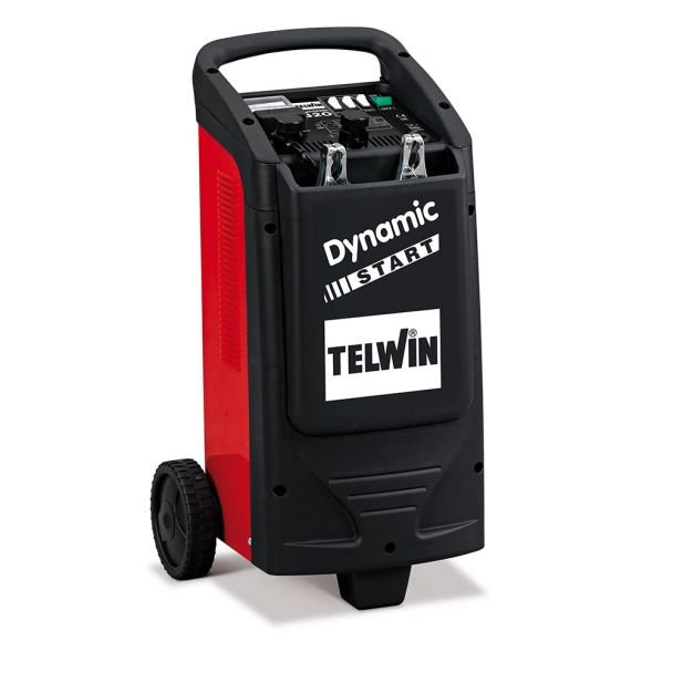 Telwin DYNAMIC320START | Redresor baterii și robot pornire | 12/24 V | Baterii Pb/START/STOP 20–700 Ah | Încărcare rapidă, compatibil START/STOP