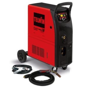 Telwin ELECTROMIG330WAVERA | MIG-MAG / FLUX / BRAZARE / MMA / TIG-DC LIFT | Curent max. 300 A | Sârmă oțel 0,6-1,2 mm | Torță răcită cu lichid, accesorii incluse