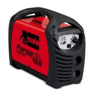 Telwin, Invertor sudură MMA Telwin FORCE165ACXM | 150 A, electrozi 1.6–4 mm | mască de sudură inclusă | accesorii incluse | compact și eficient pentru reparații, întreținere și proiecte...