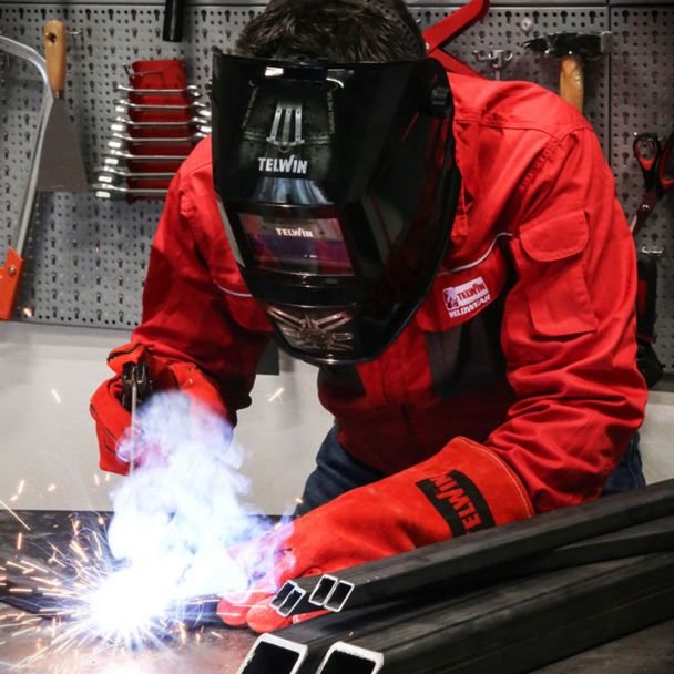 Telwin, Jachetă protecție sudură Telwin 802822, M | Protecție termică și antiscântei | Construcție durabilă, material rezistent | Ideală pentru sudori și aplicații industriale | Confort...