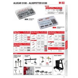 Telwin, Kit îndreptare caroserie Telwin 804055 | set profesional pentru reparații auto | accesorii complete pentru îndreptare | ușor de utilizat, durabil | ideal pentru ateliere și...