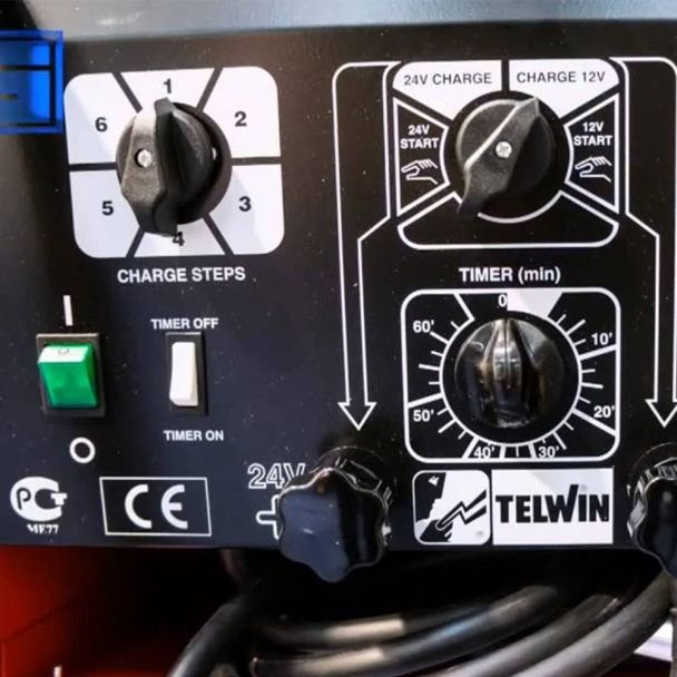 Telwin, Redresor baterii și robot pornire Telwin ENERGY1500START | 12/24 V | Capacitate 20–2000 Ah | Pb/START/STOP | Încărcare rapidă