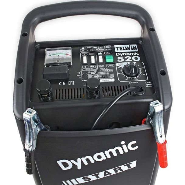 Telwin, Redresor baterii | Robot pornire Telwin DYNAMIC520START | 12/24 V | Pb / START/STOP 20–1000 Ah | Încărcare rapidă