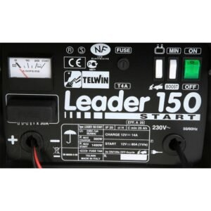 Telwin, Telwin LEADER150START | Redresor baterii și robot de pornire | 12 V încărcare | Pb/START/STOP 25–250 Ah | Pornire rapidă și protecții inteligente