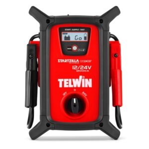 Telwin, Telwin STARTZILLA12024XT | Robot de pornire și tester 12/24 V | Curent de pornire maxim 12.000 A | Baterie internă 40 Ah | Start rapid și diagnosticare automată pentru...