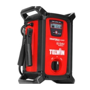 Telwin, Telwin STARTZILLA9024XT – Robot de pornire și tester 12/24V, curent de pornire 9000 A, 31200 mAh, portabil pentru auto