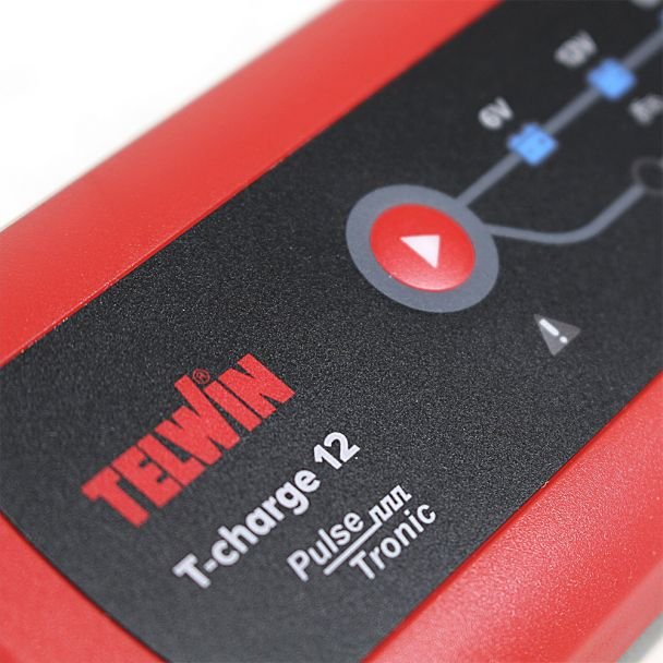 Telwin, Telwin T-CHARGE12 | Redresor baterii 6/12 V | Pentru Pb, Pb-Ca, GEL, AGM | Capacitate 2–70 Ah | Încărcare rapidă, recondiționare și protecție automată