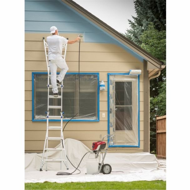 Titan, Pompă airless electrică Titan ControlMax 1900 PRO Cart TT1006454, 1,5 l/min, duză max. 0,019″, motor 0,6 kW
