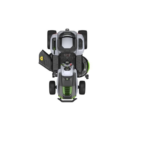 Tractor de tuns iarbă EGO Power TR4201E | 107 cm lățime de tăiere | Fără acumulatori Li-Ion 56 V | Ideal pentru suprafețe mari | Construcție robustă și manevrabilitate ușoară