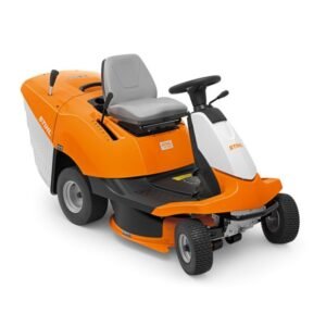 Tractor pentru tuns iarbă Stihl RT 4082.1 | Motor benzină 4 timpi 10,3 CP | Lățime de tăiere 80 cm | Coș colector 250 l | Ideal pentru gazon mare și terenuri dificile
