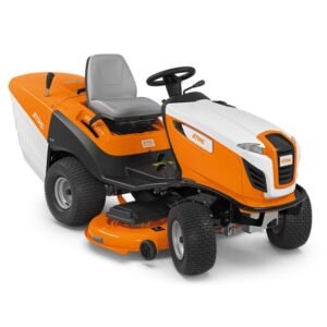Tractor pentru tuns iarbă Stihl RT 6127.1 ZL — motor benzină 4 timpi, 21 CP, lățime tăiere 125 cm, coș 350 l