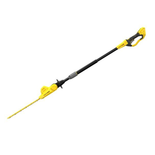 Trimmer pentru gard viu Stanley SFMCPH845B, compatibil cu acumulatori 18V, lamă 45 cm