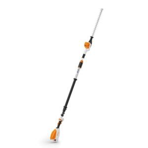 Trimmer telescopic Stihl HLA 86 pentru gard viu înalt, lamă 50 cm, lungime totală max 330 cm, compatibil cu acumulatori AP 36 V