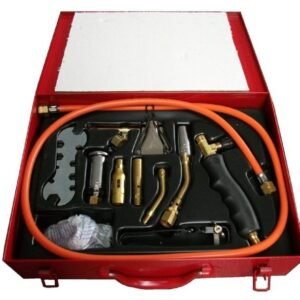 Trusă arzătoare Oxyturbo 585000 compatibilă cu butan și GPL – set profesional portabil