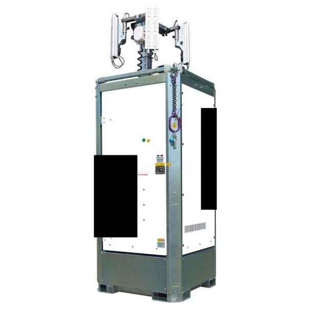 Turn de iluminat mobil cu generator Generac LT HPB v.19 K Z482, 4x320W LED, 184000 lm, catarg 8,4 m, motor Kubota