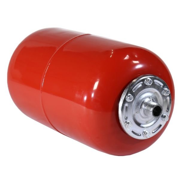 Vas de expansiune cilindric | Wassertechnik WTH24CRED | 24 L pentru apă caldă | presiune max. 10 bari | fără suport