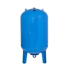 Vas de expansiune vertical Aquasystem VAV1000 – 1000 L, apă rece, presiune max. 10 bari, cu suport