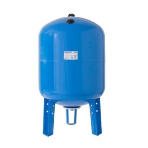 Vas de expansiune vertical Aquasystem VAV150 150 L | Apă rece, suport inclus | Presiune max. 10 bari | Pentru instalații HVAC și apă menajeră | Montaj vertical, fiabilitate...