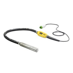 Vibrator beton Wacker Neuson IEe38/34/1.5, cap vibrant 38 mm, furtun 1.5 m, frecvență 200 Hz, compatibil cu convertizor cu acumulator ACBe