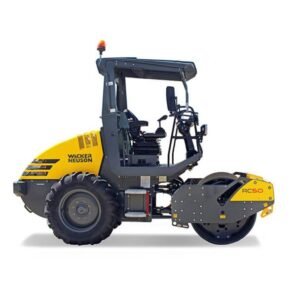 Wacker Neuson, Cilindru vibro-compactor Wacker Neuson RC50 D, cabină, 5035 kg, lățime de lucru 1370 mm, motor Kubota