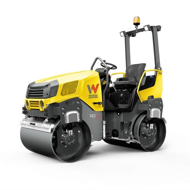 Wacker Neuson, Cilindru vibro-compactor - Wacker Neuson RD24 100 DPF - 2475 kg - Motor Kubota - 1000 mm