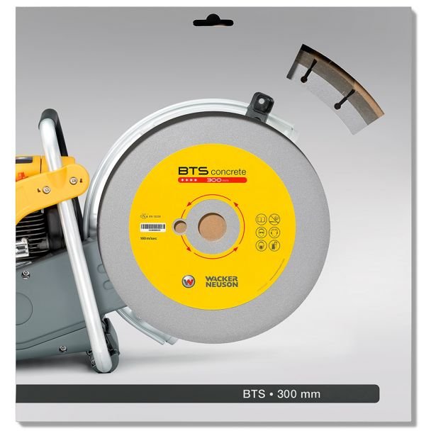 Wacker Neuson, Disc diamantat pentru beton Wacker Neuson BTS BETON, 300x20x12 mm