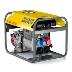 Wacker Neuson, Generator de curent pe benzină Wacker Neuson GV5003A – portabil, trifazat, 4,3 kW