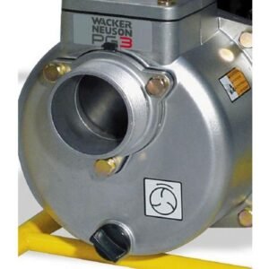 Wacker Neuson, Motopompa Wacker Neuson PG 3A(I) - pentru ape curate - Motor Honda GX160, pornire la sfoară - Debit maxim 60 m³/ora - Înălțime refulare 30 m, fiabilă și robustă