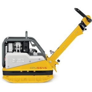 Wacker Neuson, Placă compactoare reversibilă Wacker Neuson DPU5545Hehap, diesel, pornire electrică, 447 kg, forță de impact 55 kN, contor ore, extensie talpă