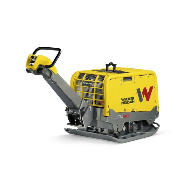 Wacker Neuson, Placă compactoare reversibilă Wacker Neuson DPU80Lec670, diesel, răcire cu apă, 758 kg, forță de impact 80 kN, pornire electrică, Compatec