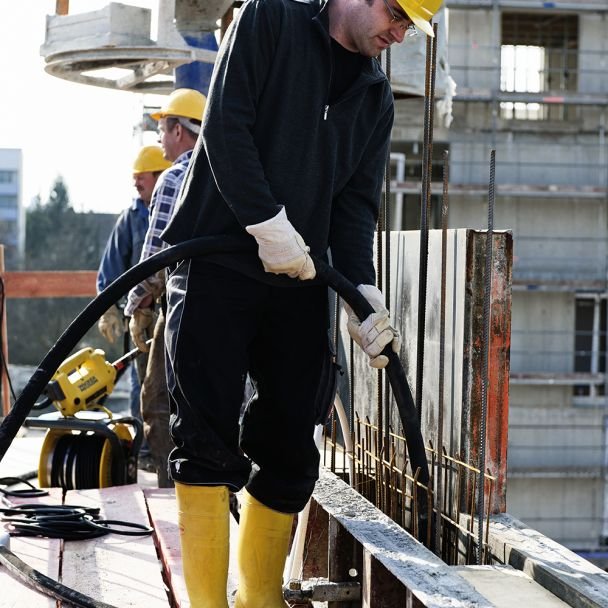 Wacker Neuson, Vibrator de beton compatibil cu convertizor Wacker Neuson IREN 58/042/10, cap vibrant 58 mm, furtun 10 m, 200 Hz