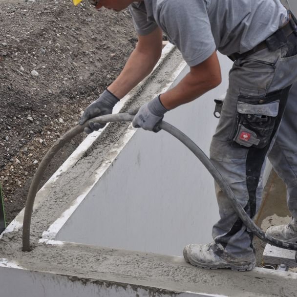 Wacker Neuson, Vibrator de beton compatibil cu convertizor Wacker Neuson IREN 45/42/18, cap vibrant 45 mm, furtun 18 m, 200 Hz