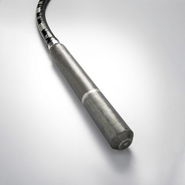 Wacker Neuson, Vibrator pentru beton compatibil cu Wacker Neuson IE 38/42/5 - cap vibrant 38 mm cu ranforsare metalică, furtun 5 m, 200 Hz