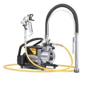 Wagner, Pompa airless cu membrană Wagner SuperFinish 23 PRO HEA SprayPack WA2437311, debit 2,1 l/min, duză max. 0,021″, motor electric 0,9 kW