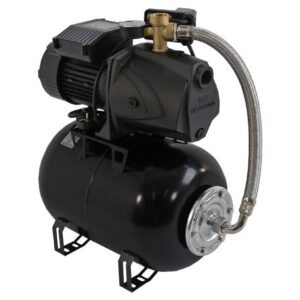 Wasserkonig, Hidrofor autoamorsant Wasserkonig 25LM4.3-48 | Pompă din fontă | Putere 950 W | Debit 4320 l/h | Refulare 48 m, vas expansiune 24 l