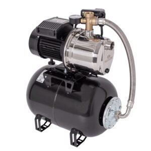 Wasserkonig, Hidrofor autoamorsant Wasserkonig IL558225, corp inox 1300W – 4920 l/h, refulare 55 m, vas 24 L