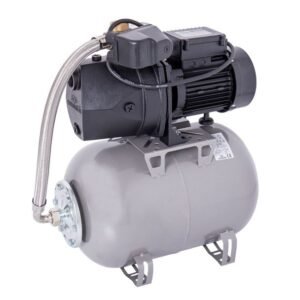 Wasserkonig, Hidrofor cu pompă autoamorsantă Wasserkonig FL477325 | Fontă | 1000 W | Debit 4380 l/h, refulare 47 m | Vas de expansiune 24 l