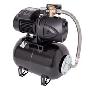 Wasserkonig, Hidrofor cu pompă autoamorsantă Wasserkonig FL497525, fontă, 950 W, 4500 l/h, refulare 49 m, vas expansiune 24 L