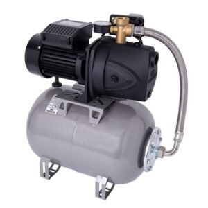 Wasserkonig, Hidrofor cu pompă autoamorsantă Wasserkonig FL528625 | carcasă din fontă, durabil | 1250 W · debit 5160 l/h | înălțime refulare 52 m · vas expansiune 24 l | ideal pentru...