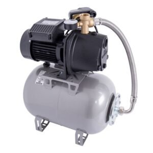 Wasserkonig, Hidrofor cu pompă autoamorsantă Wasserkonig FS475825, fontă, 900 W, 3480 l/h, refulare 47 m, vas de expansiune 24 l