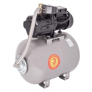 Wasserkonig, Hidrofor cu pompă autoamorsantă | Wasserkonig WSK4348-50 | Fontă, 1000 W | Debit 4320 l/h, refulare 48 m | Vas expansiune 50 L