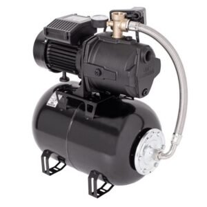 Wasserkonig, Hidrofor cu pompă autoamorsantă Wasserkonig WSK4950-25 — 1200 W, 4860 l/h, Refulare 50 m, Vas expansiune 24 L