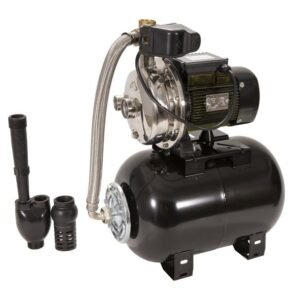 Wasserkonig, Hidrofor cu pompă de mare adâncime Wasserkonig PMI30-090/25H — 1200 W, 2640 l/h, înălțime refulare 36 m, aspirație 30 m, vas expansiune 24 L, pentru puț/fântână