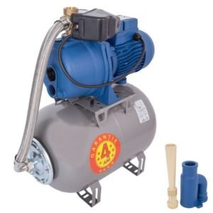Wasserkonig, Hidrofor cu pompă de mare adâncime Wasserkonig STA1003/25H — 740 W, 900 l/h, refulare 26 m, aspirație 25 m, vas expansiune 24 L