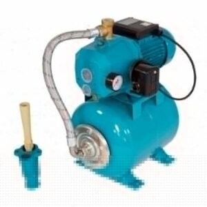 Wasserkonig, Hidrofor cu pompă de mare adâncime Wasserkonig WKE20-36/19H, 900 W, 2500 l/h, refulare 40 m, aspirație 20 m, vas expansiune 19 l