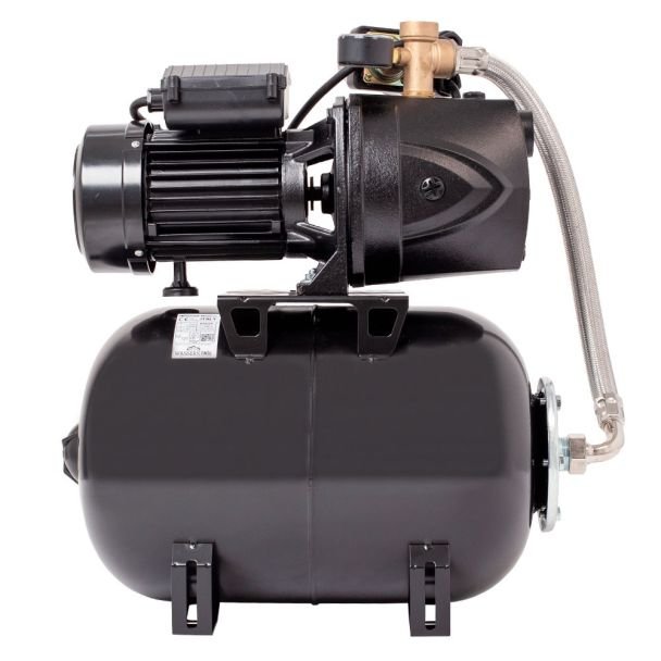 Wasserkonig, Hidrofor Wasserkonig HWK1350-5.3/25H | Pompă autoamorsantă din fontă | 1350 W, aspirație 9 m | Debit 4920 l/h, refulare 53 m | Vas de expansiune 24 l