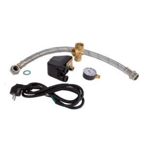 Wasserkonig, Kit piese asamblare hidrofor Wasserkonig KPS65 | Pentru pompă submersibilă KPS65 – set montaj complet | Flanșă, garnituri, clapetă și supape incluse | Montaj rapid pentru...